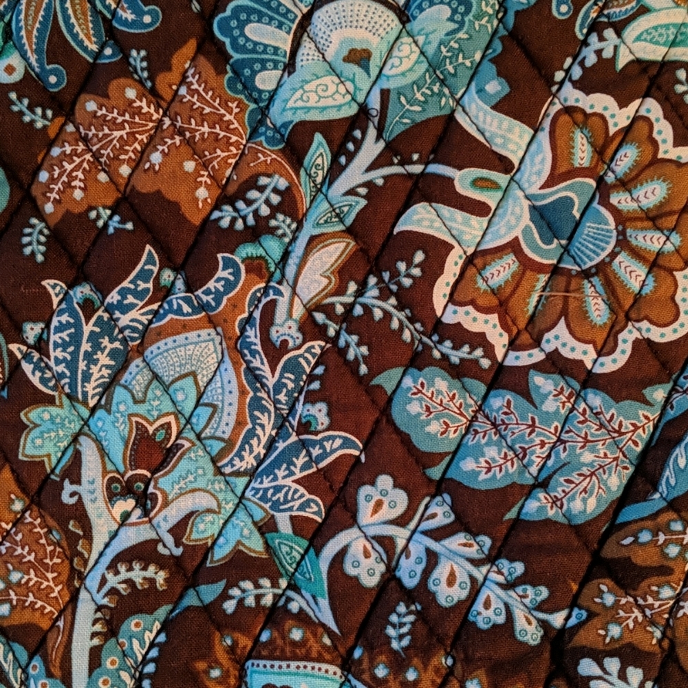 Vera Bradley Java Blue retired pattern - Picture 14 of 16